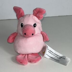Animal Adventure Easter Plush FARM ANIMAL Plush Toy Pig Pink Piggy